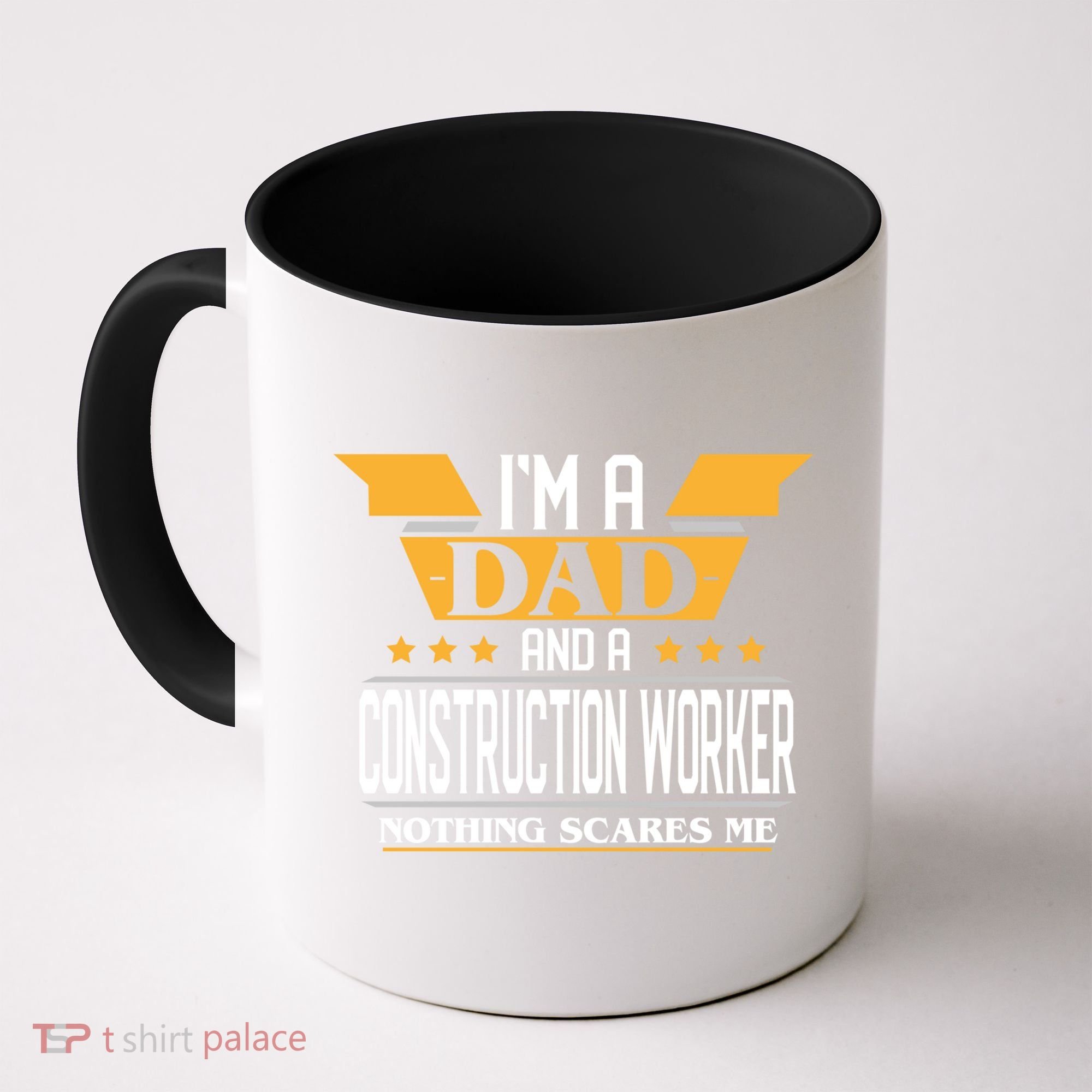 Construction Worker Dad Gift For Fathers Day Gift Coffee Mug