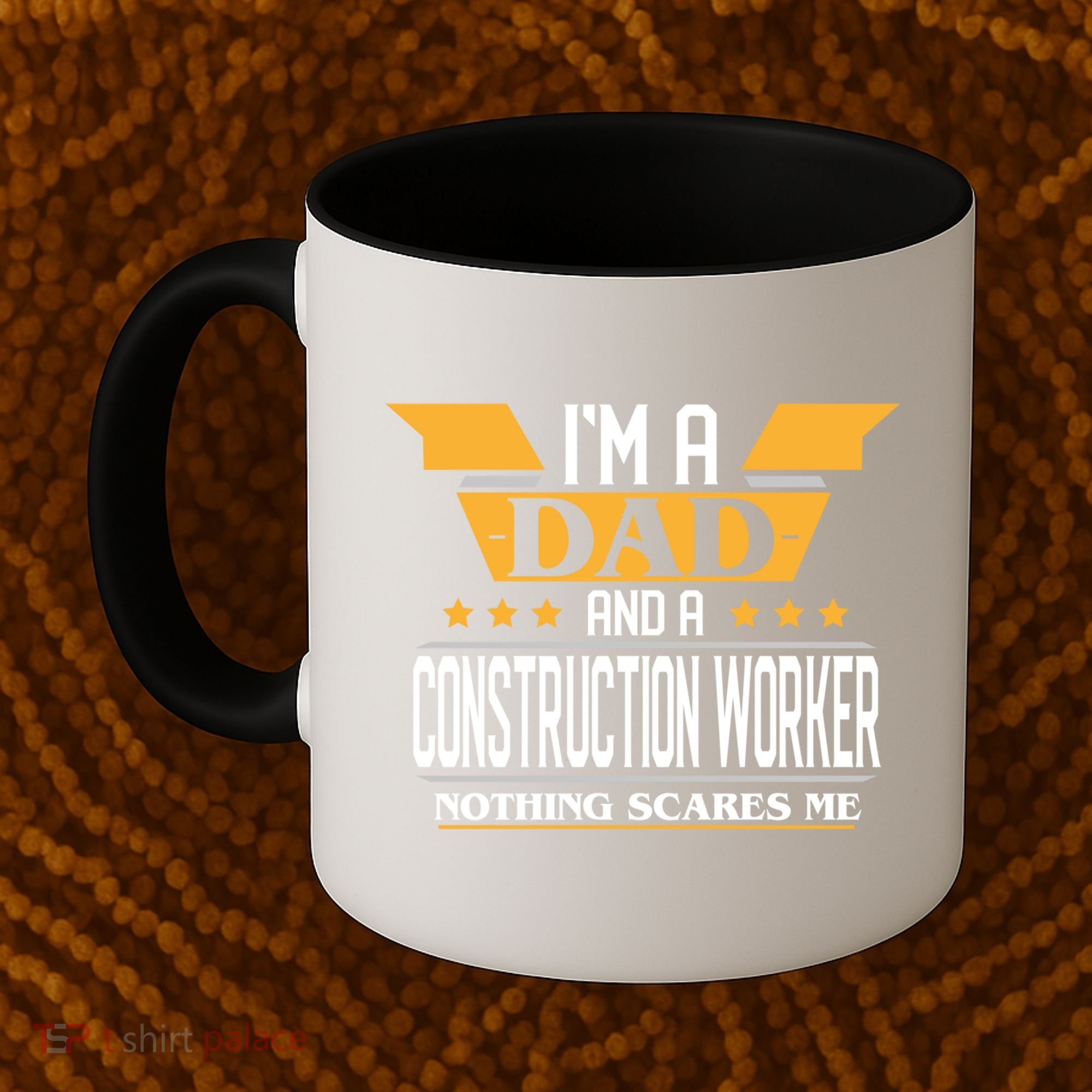 Construction Worker Dad Gift For Fathers Day Gift Coffee Mug