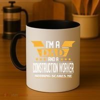 Construction Worker Dad Gift For Fathers Day Gift Coffee Mug thumb 4