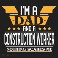 Construction Worker Dad Gift For Fathers Day Gift Golf Towel thumb 3