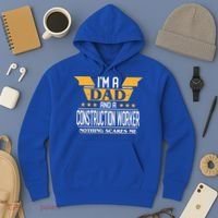 Construction Worker Dad Gift For Fathers Day Gift Hoodie thumb 3
