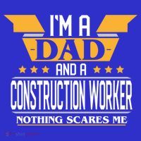 Construction Worker Dad Gift For Fathers Day Gift T-Shirt thumb 7