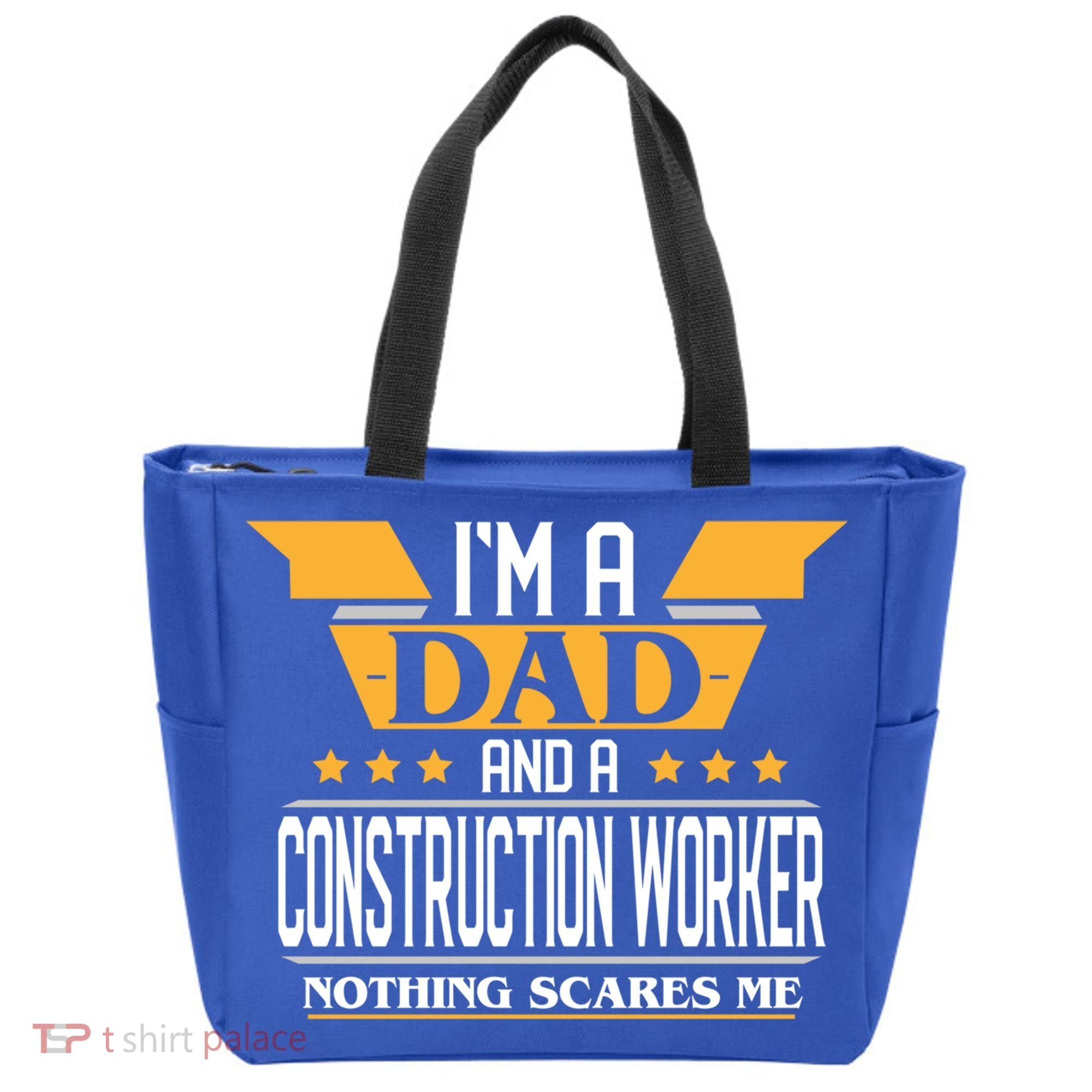 Construction Worker Dad Gift For Fathers Day Gift Tote Bag