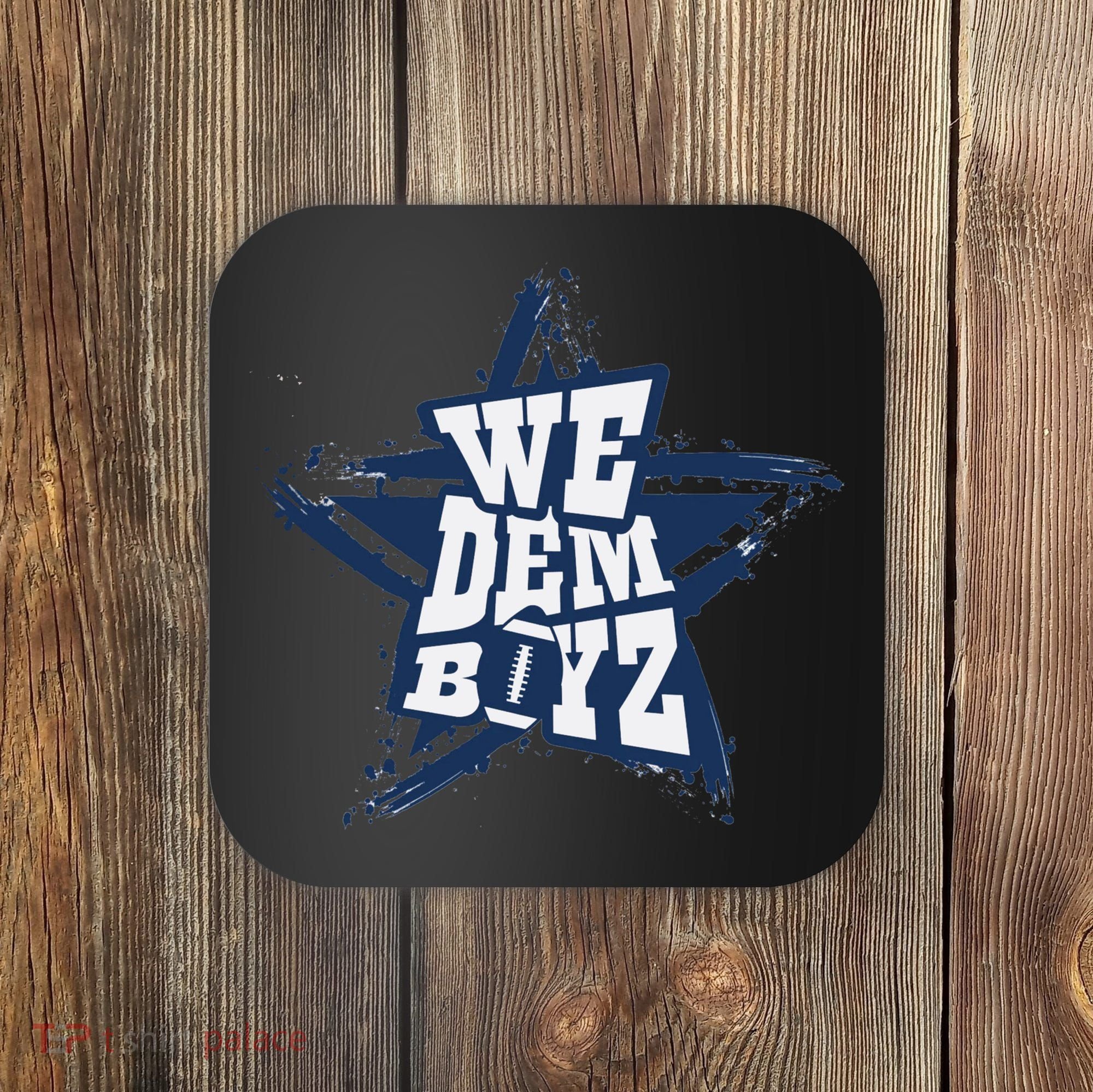 Cowboys We Dem Boyz Grunge Star Coaster