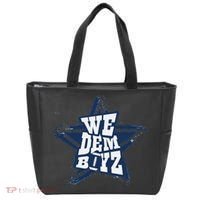 Cowboys We Dem Boyz Grunge Star Tote Bag thumb 0