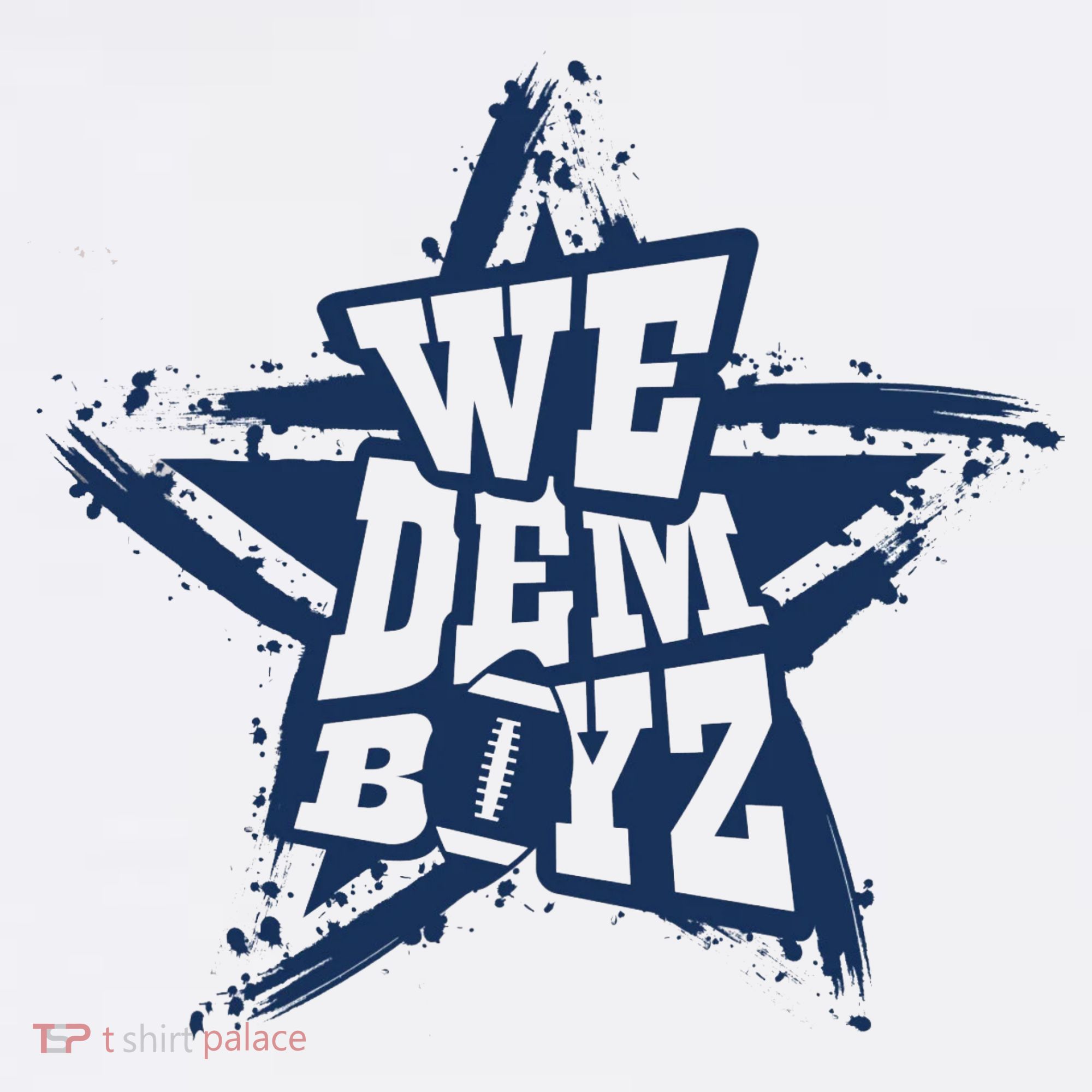 Cowboys We Dem Boyz Grunge Star Sweatshirt