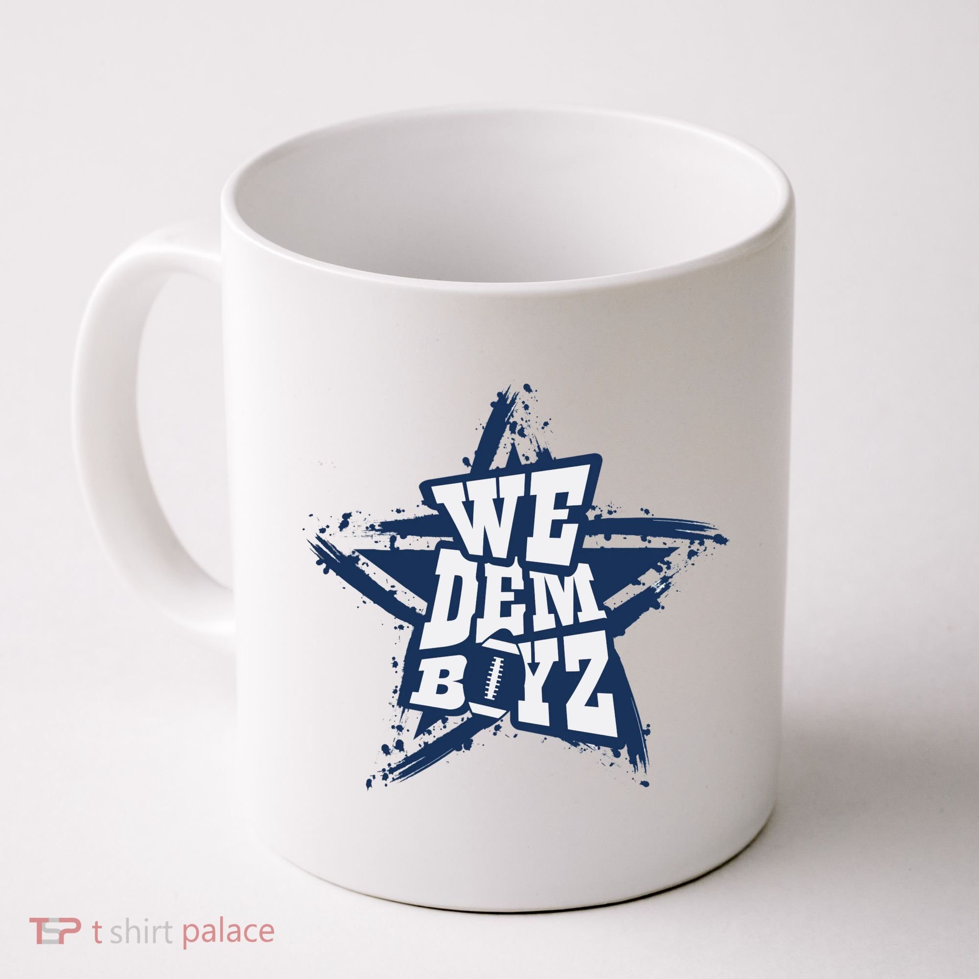 Cowboys We Dem Boyz Grunge Star Coffee Mug