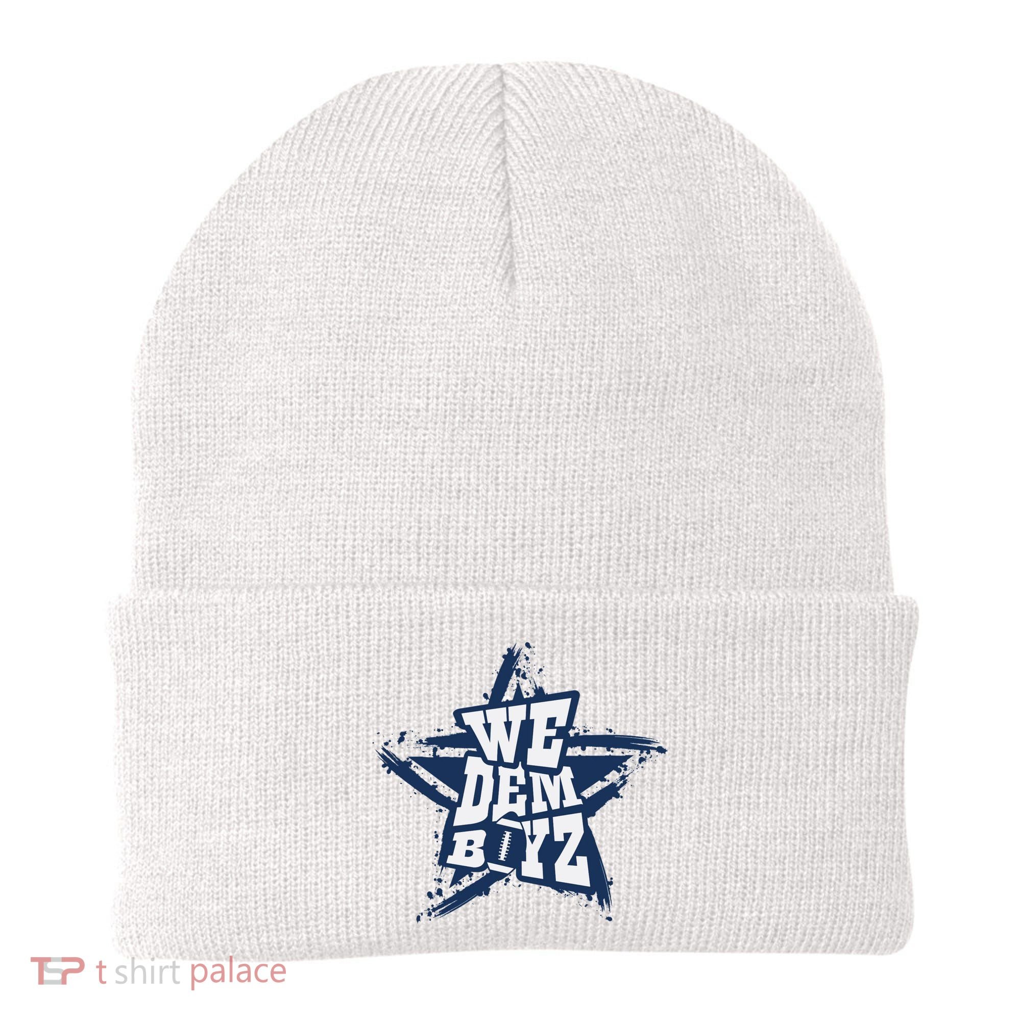 Cowboys We Dem Boyz Grunge Star Beanie