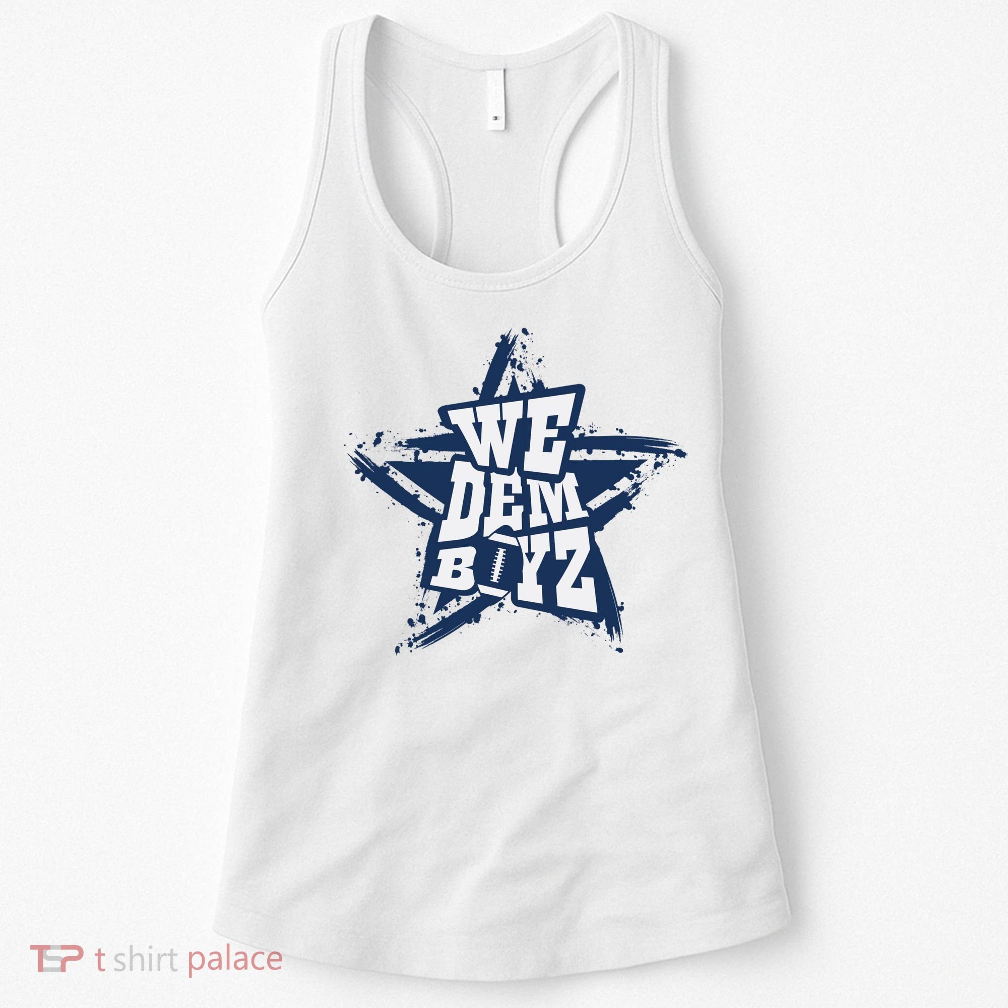 Cowboys We Dem Boyz Grunge Star Women's Tank Top