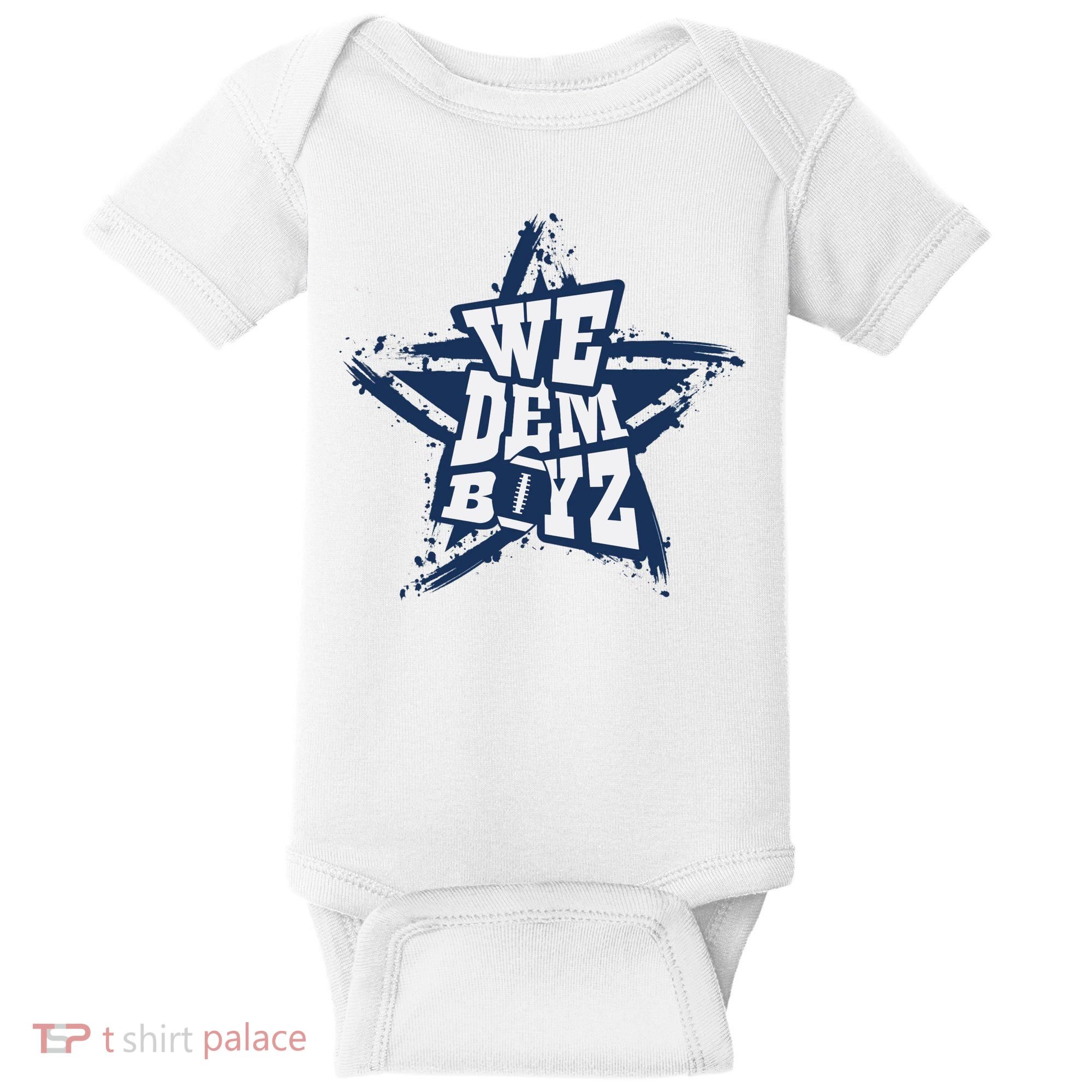 Cowboys We Dem Boyz Grunge Star Baby Bodysuit
