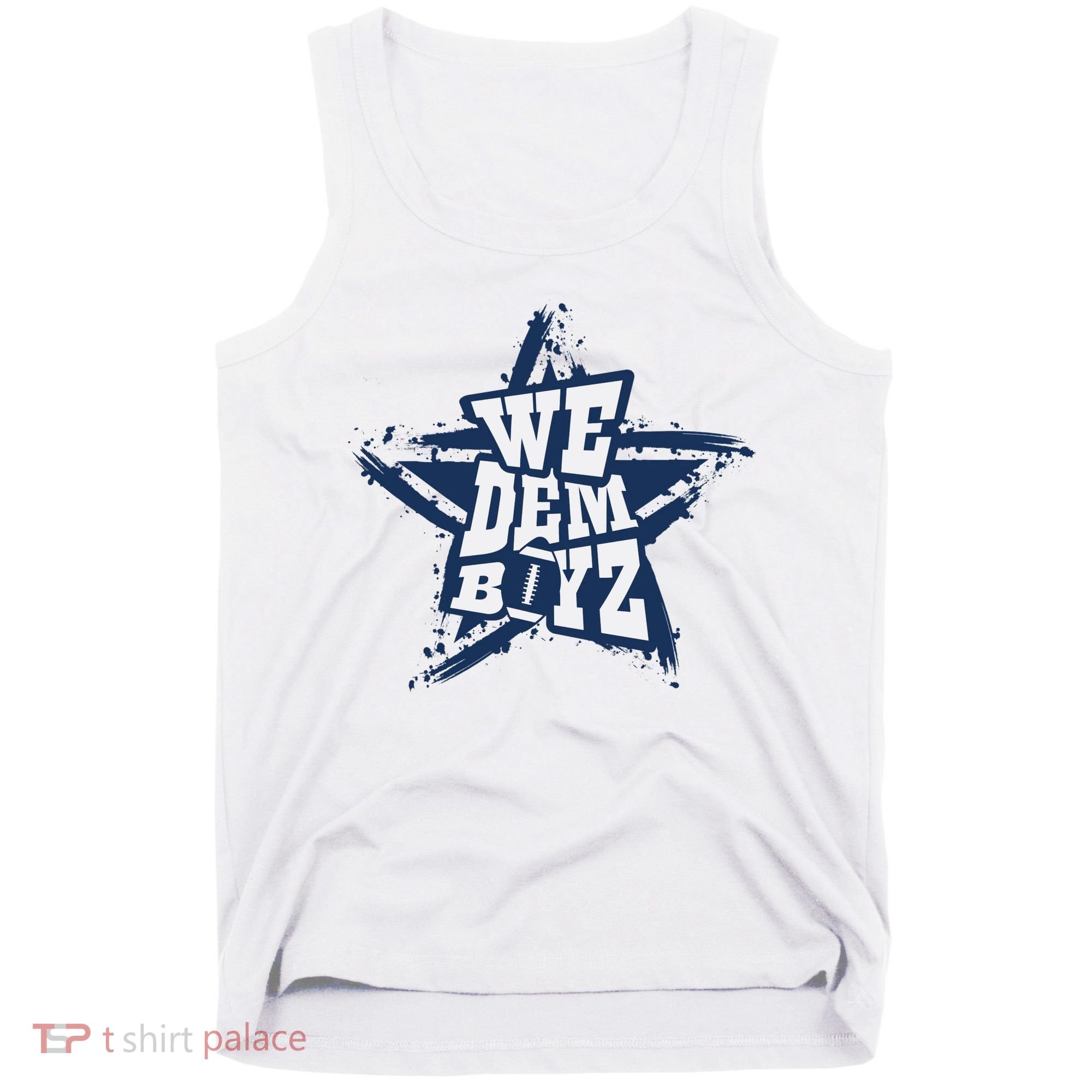 Cowboys We Dem Boyz Grunge Star Tank Top