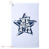 Cowboys We Dem Boyz Grunge Star Golf Towel thumb 0