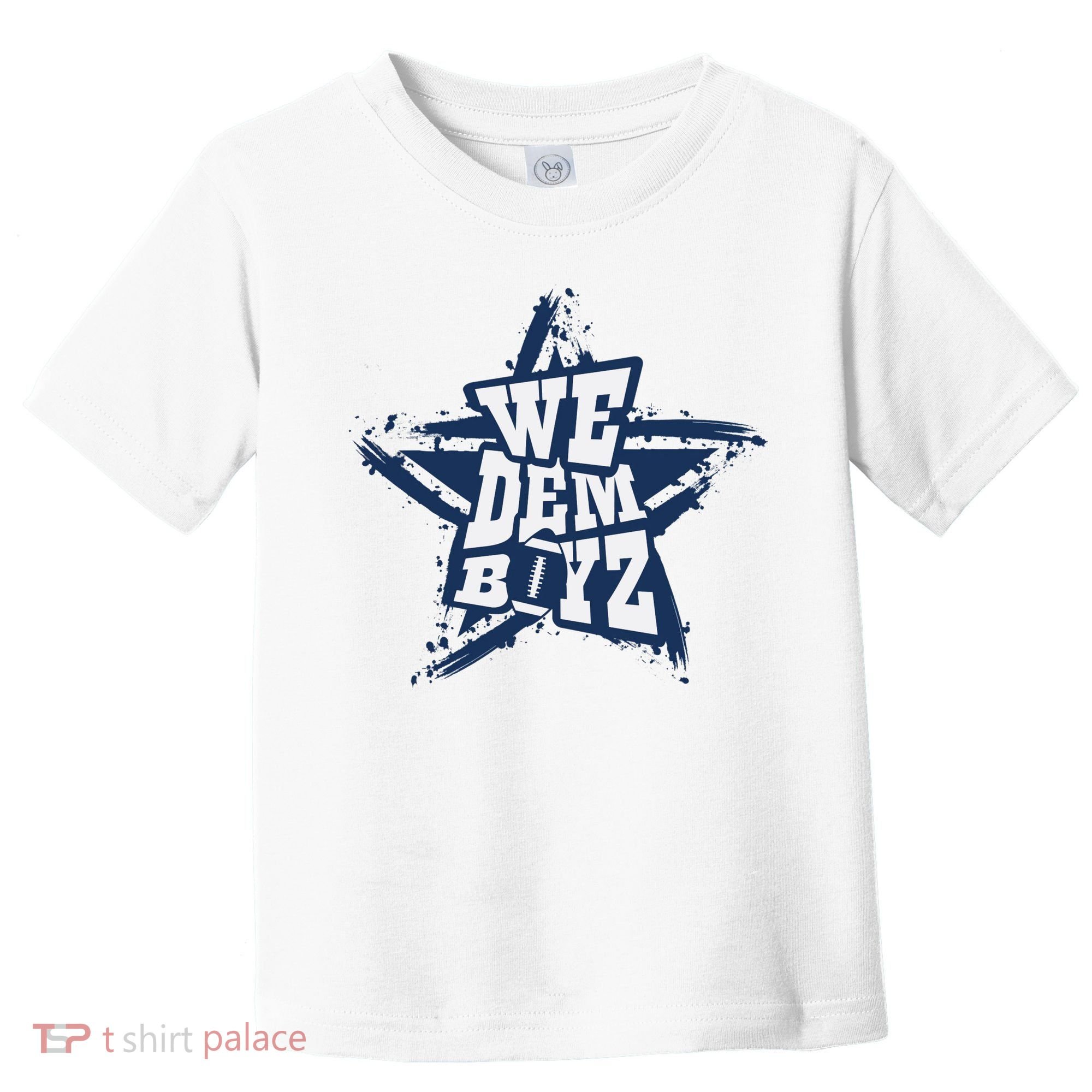 Cowboys We Dem Boyz Grunge Star Toddler T-Shirt