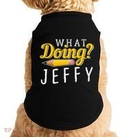 Cool What Doing Jeffy Funny Friends Doggie Tank thumb 0