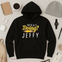 Cool What Doing Jeffy Funny Friends Hoodie thumb 3