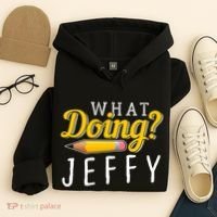 Cool What Doing Jeffy Funny Friends Hoodie thumb 4