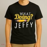 Cool What Doing Jeffy Funny Friends T-Shirt thumb 3