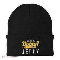 Cool What Doing Jeffy Funny Friends Beanie thumb 0
