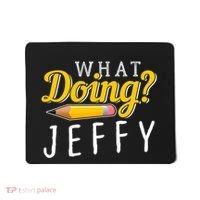 Cool What Doing Jeffy Funny Friends Mousepad thumb 0