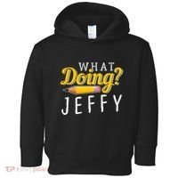 Cool What Doing Jeffy Funny Friends Toddler Hoodie thumb 0