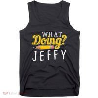 Cool What Doing Jeffy Funny Friends Tank Top thumb 0