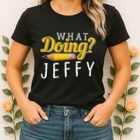Cool What Doing Jeffy Funny Friends Women's T-Shirt thumb 2