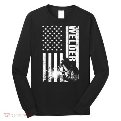 Cool Welder Design Welder Welding Metalwork Long Sleeve Shirt