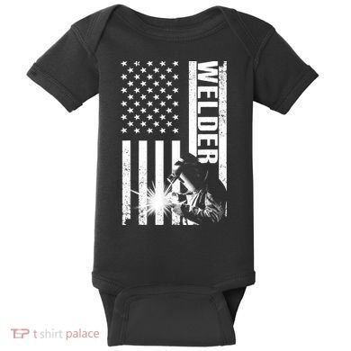 Cool Welder Design Welder Welding Metalwork Baby Bodysuit
