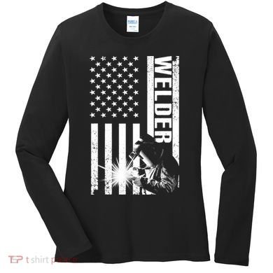 Cool Welder Design Welder Welding Metalwork Women's Long Sleeve Shirt