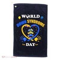Celebrate World Down Syndrome Day Golf Towel thumb 0