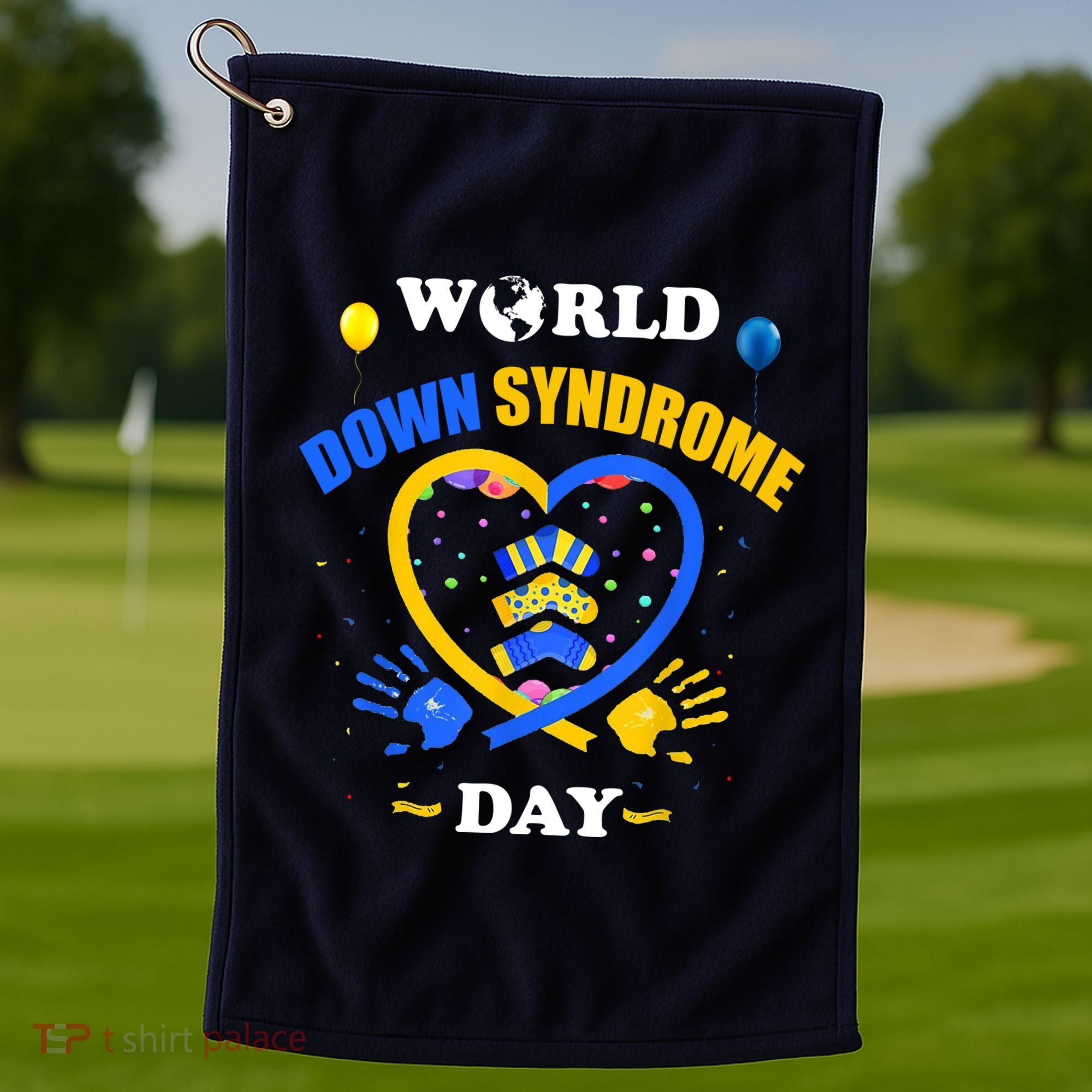 Celebrate World Down Syndrome Day Golf Towel