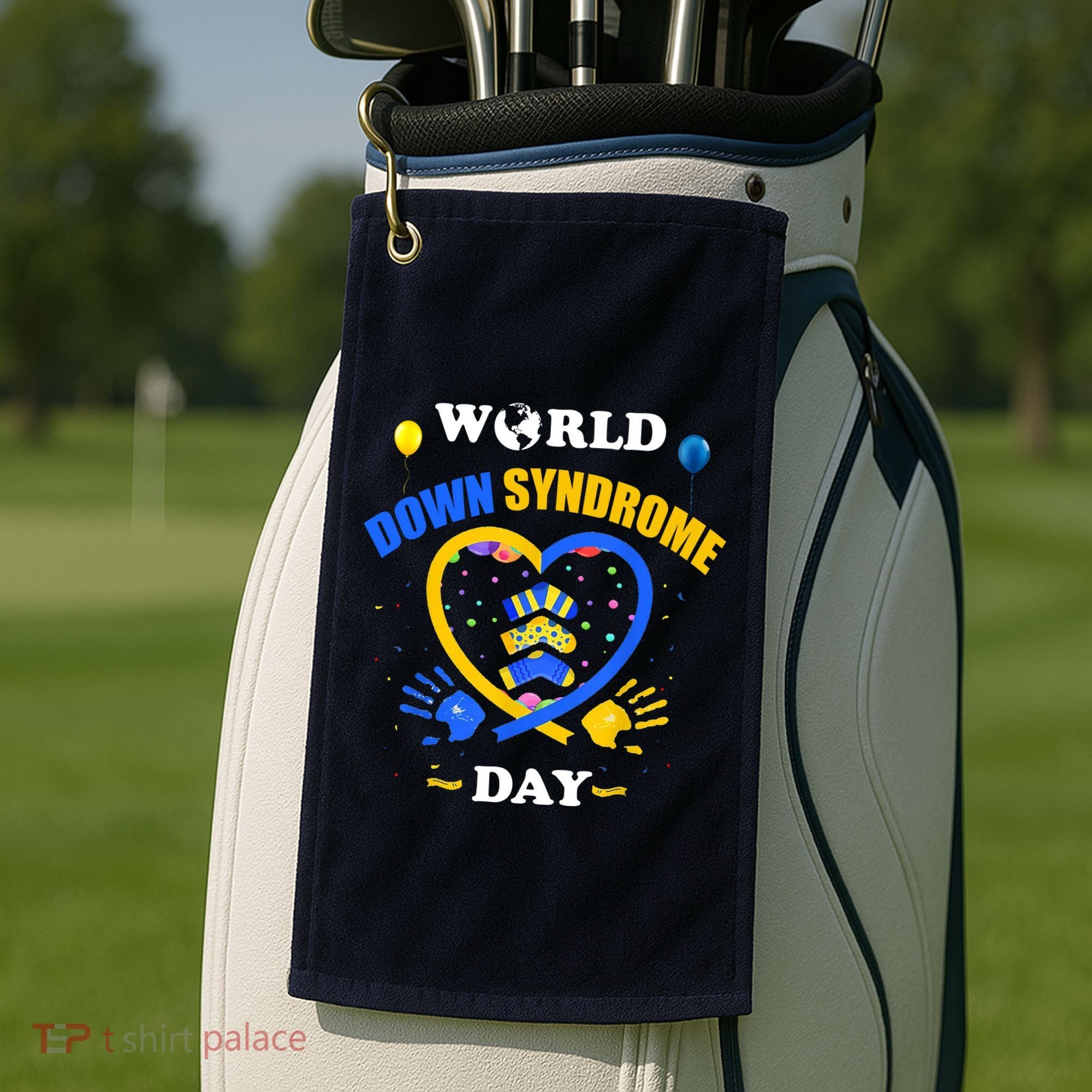Celebrate World Down Syndrome Day Golf Towel