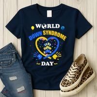 Celebrate World Down Syndrome Day Women's T-Shirt thumb 3