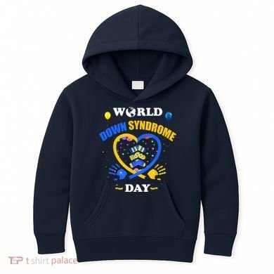Celebrate World Down Syndrome Day Kids Hoodie