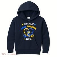 Celebrate World Down Syndrome Day Kids Hoodie thumb 0