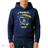 Celebrate World Down Syndrome Day Kids Hoodie thumb 4