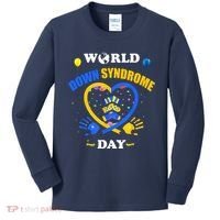 Celebrate World Down Syndrome Day Kids Long Sleeve Shirt thumb 0