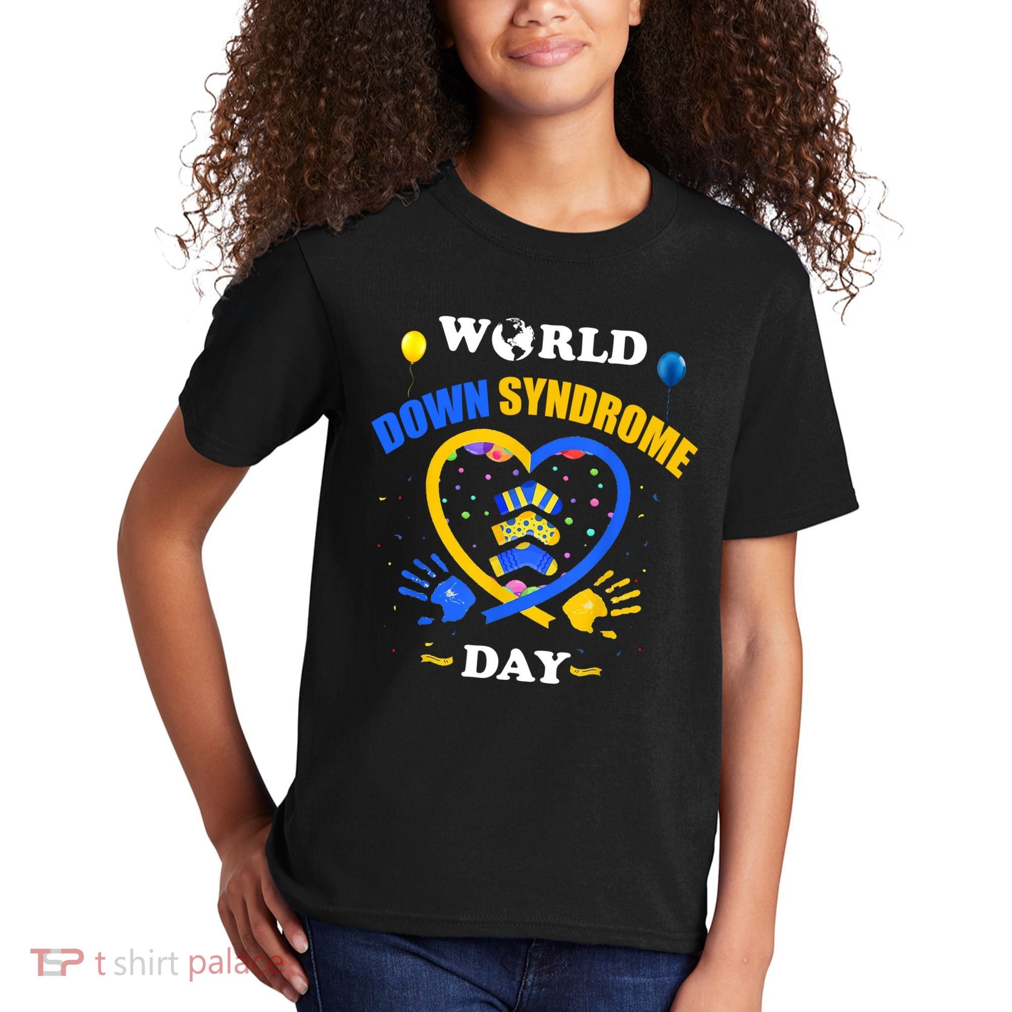 Celebrate World Down Syndrome Day Kids T-Shirt