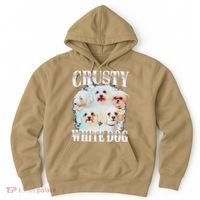 Crusty White Dog Funny For Hoodie thumb 0
