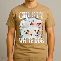 Crusty White Dog Funny For T-Shirt thumb 3