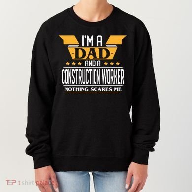 Construction Worker Dad Gift For Fathers Day Women's Sweatshirt