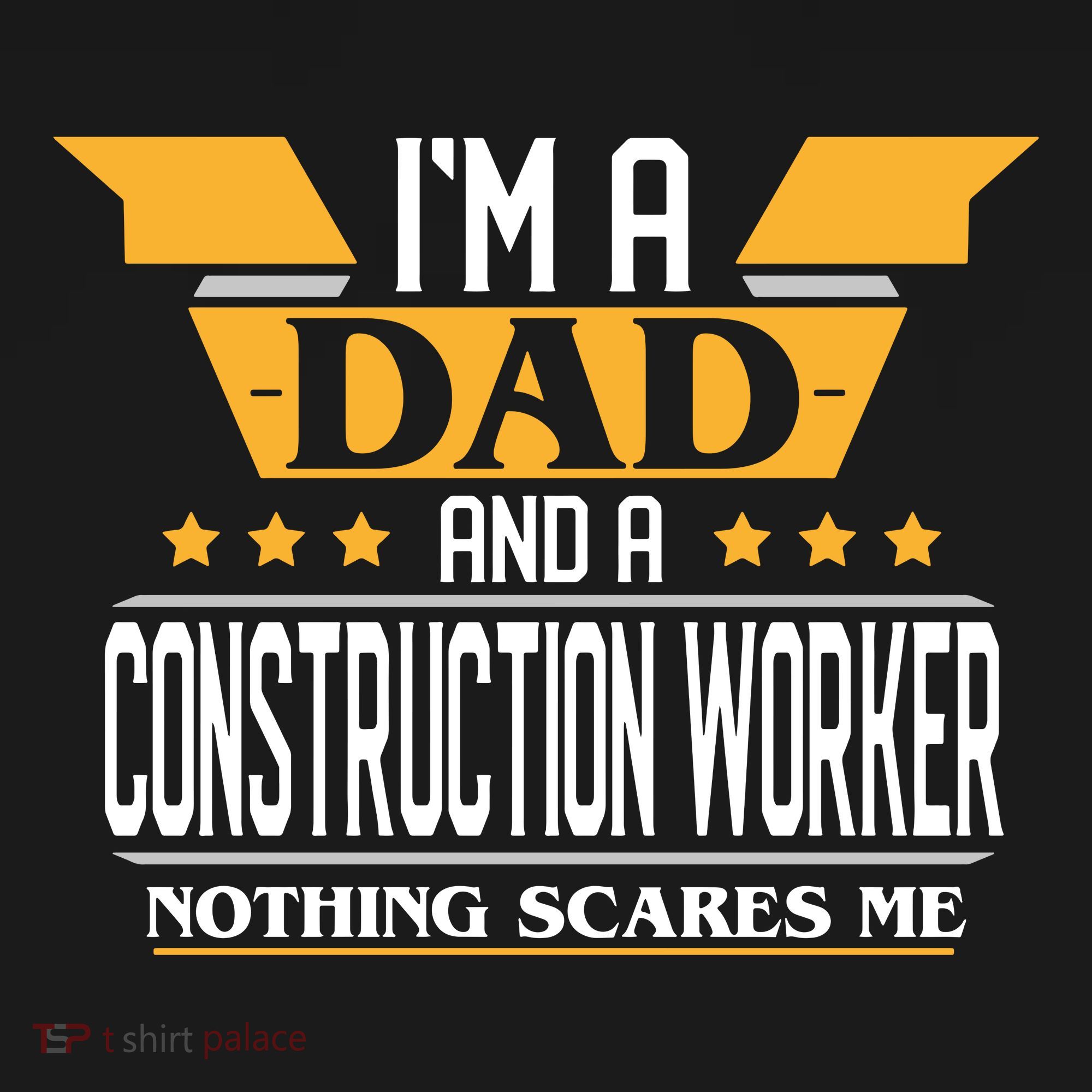 Construction Worker Dad Gift For Fathers Day Hoodie