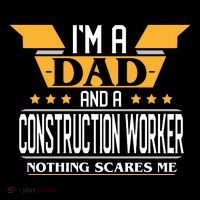Construction Worker Dad Gift For Fathers Day Tank Top thumb 6
