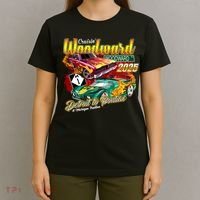 Cruisin Woodward Detroit To Pontiac 2025 T-Shirt thumb 4