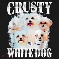 Crusty White Dog Funny For Women Ornament thumb 1