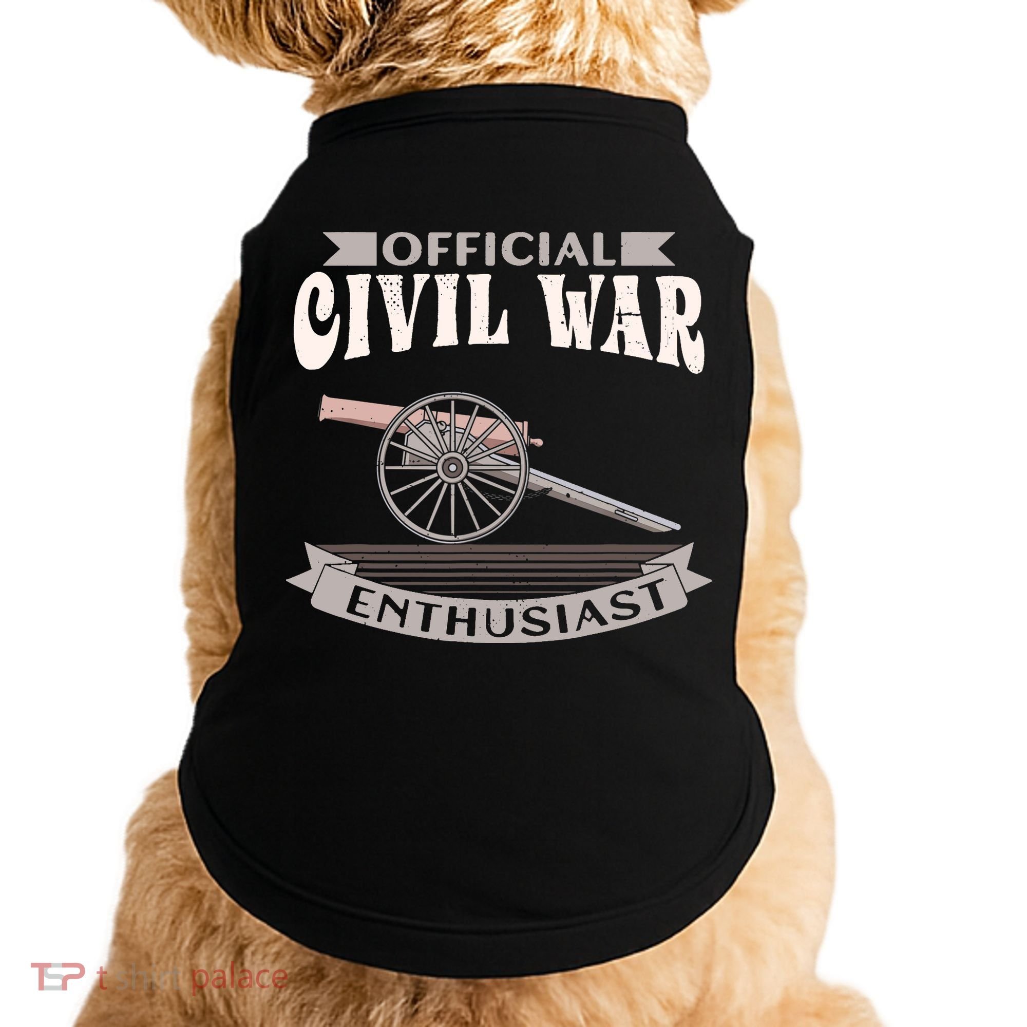 Civil War Enthusiast American Lover US Reenactor Doggie Tank
