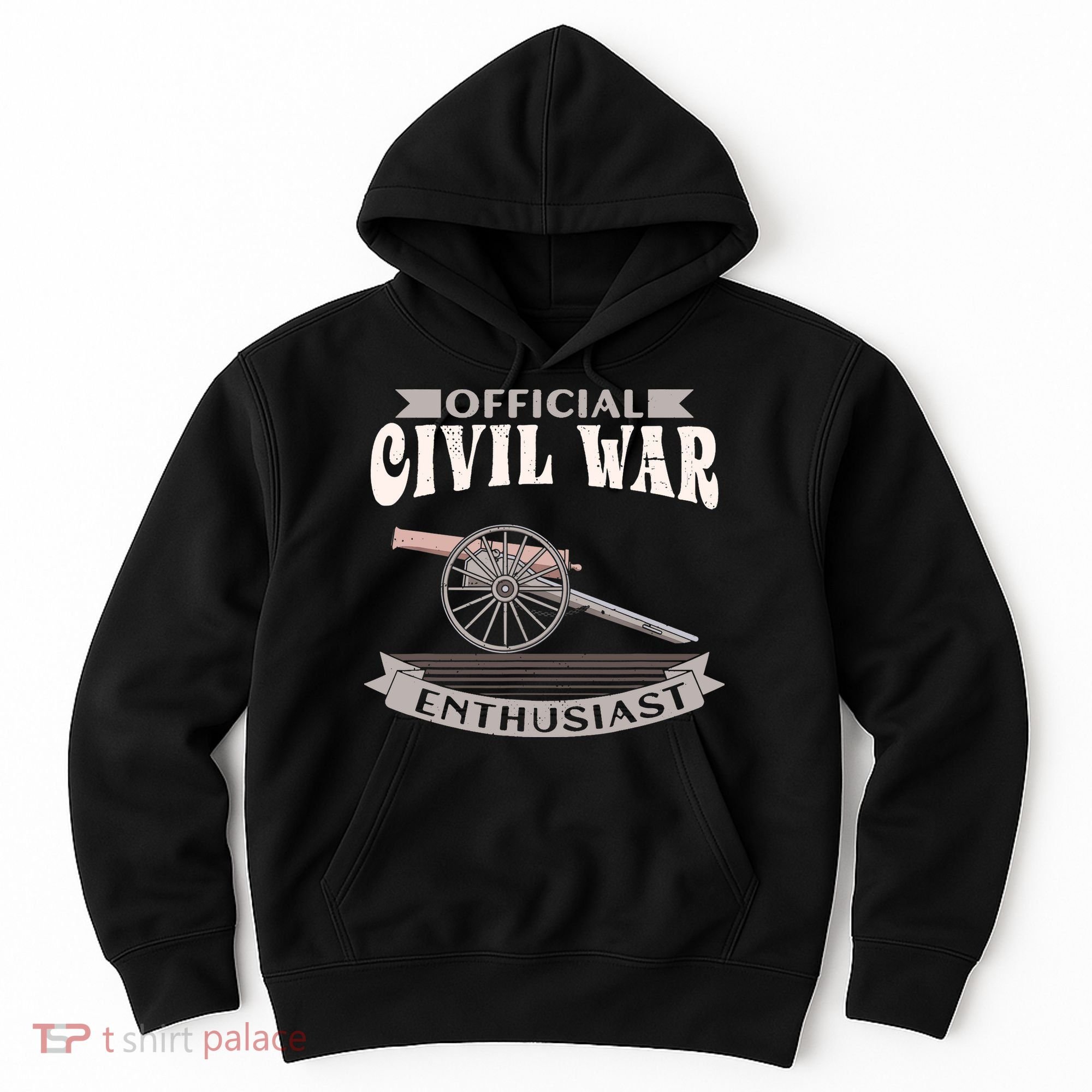Civil War Enthusiast American Lover US Reenactor Hoodie
