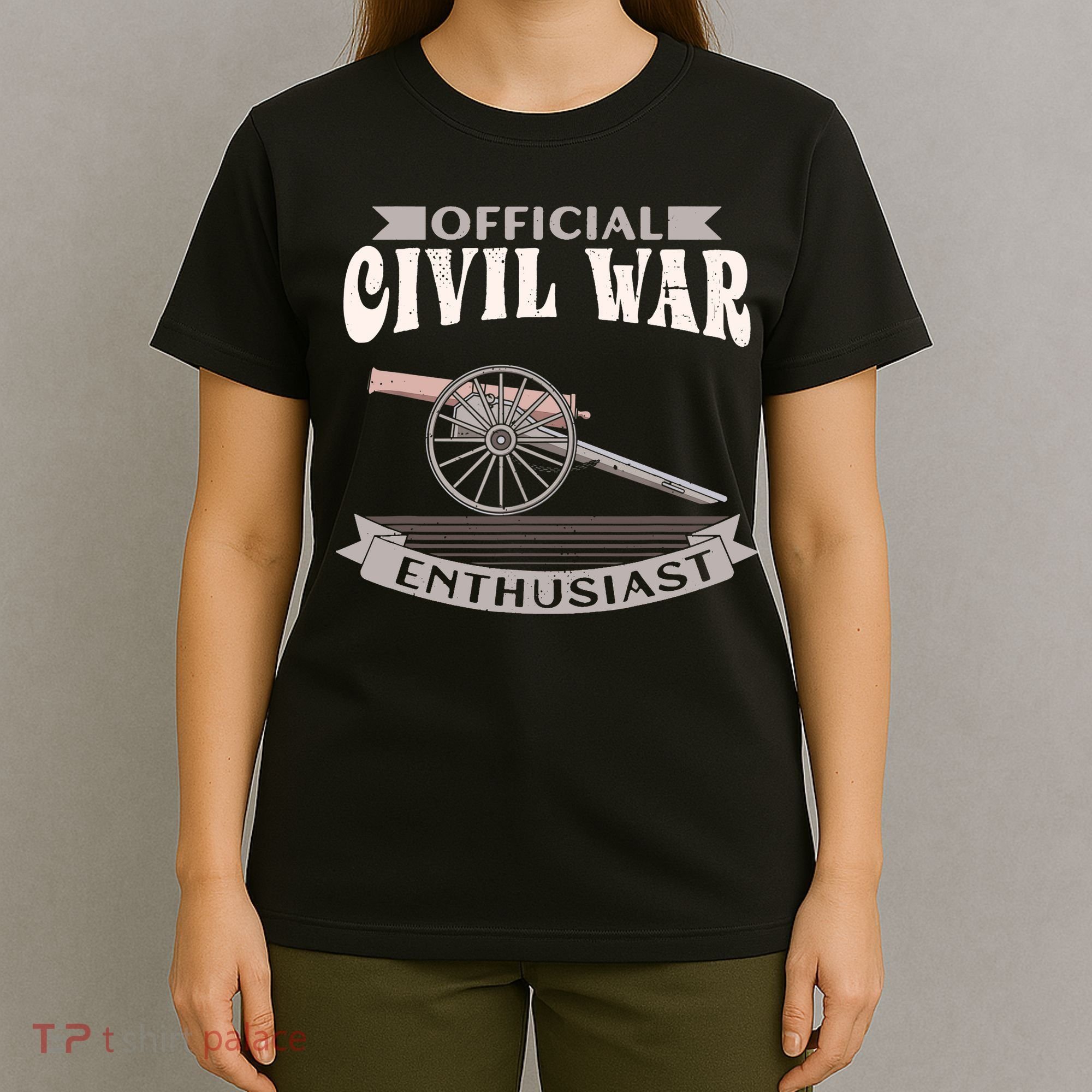Civil War Enthusiast American Lover US Reenactor T-Shirt
