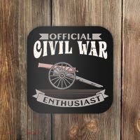Civil War Enthusiast American Lover US Reenactor Coaster thumb 0