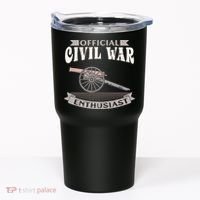 Civil War Enthusiast American Lover US Reenactor Tumbler thumb 0